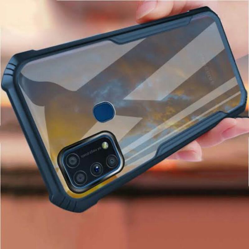 SP- CASING COVER Case Samsung M30S M31 M51 M21 Shockproof Hardcase ARMOR TRANSPARAN CLEAR (BY 889ACC)