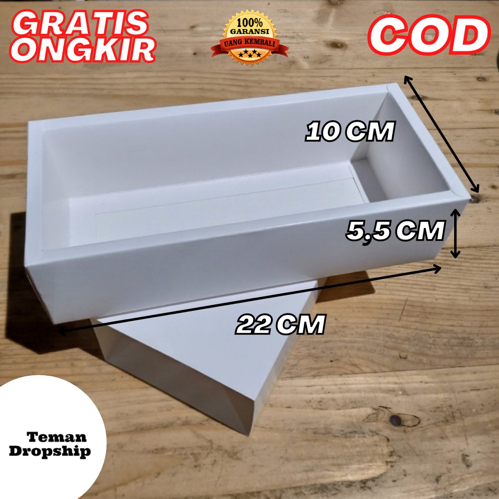 

KARDUS HAMPERS KOTAK KADO GIFT BOX KADO PERSEGI KOTAK SOUVENIR SIZE 22X10 X 5,5 CM