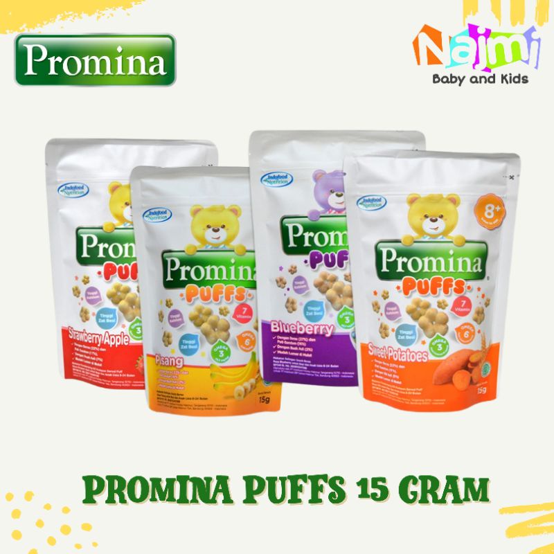 (Free Packing) Snack MPASI Promina puff Puffs 15gr