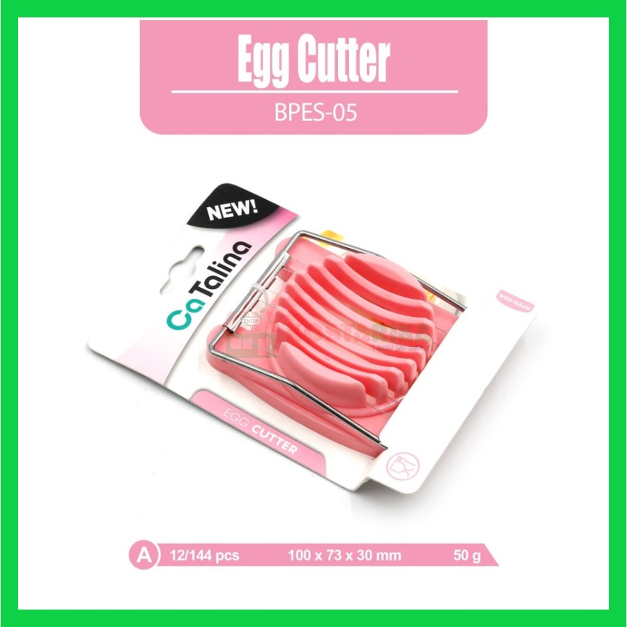 CaTalina Alat Pemotong Telur Egg Slicer CaTalina Pemotong Telur