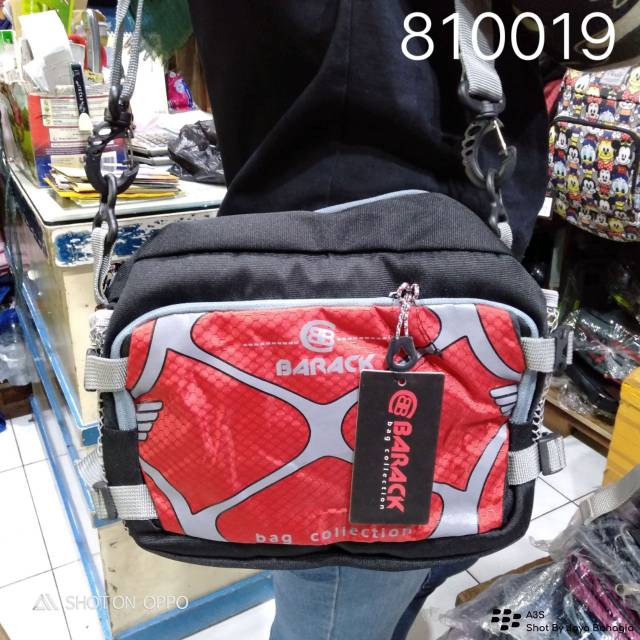 Tas 3In1 Barack Selempang Waistbag Jinjing Pria Wanita