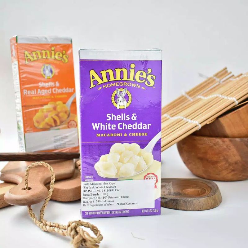 Annies Pasta Shells White Cheddar