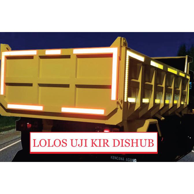 

Stiker Uji KIR Reflektor AVERY DENNISON 30 CM (MERAH)