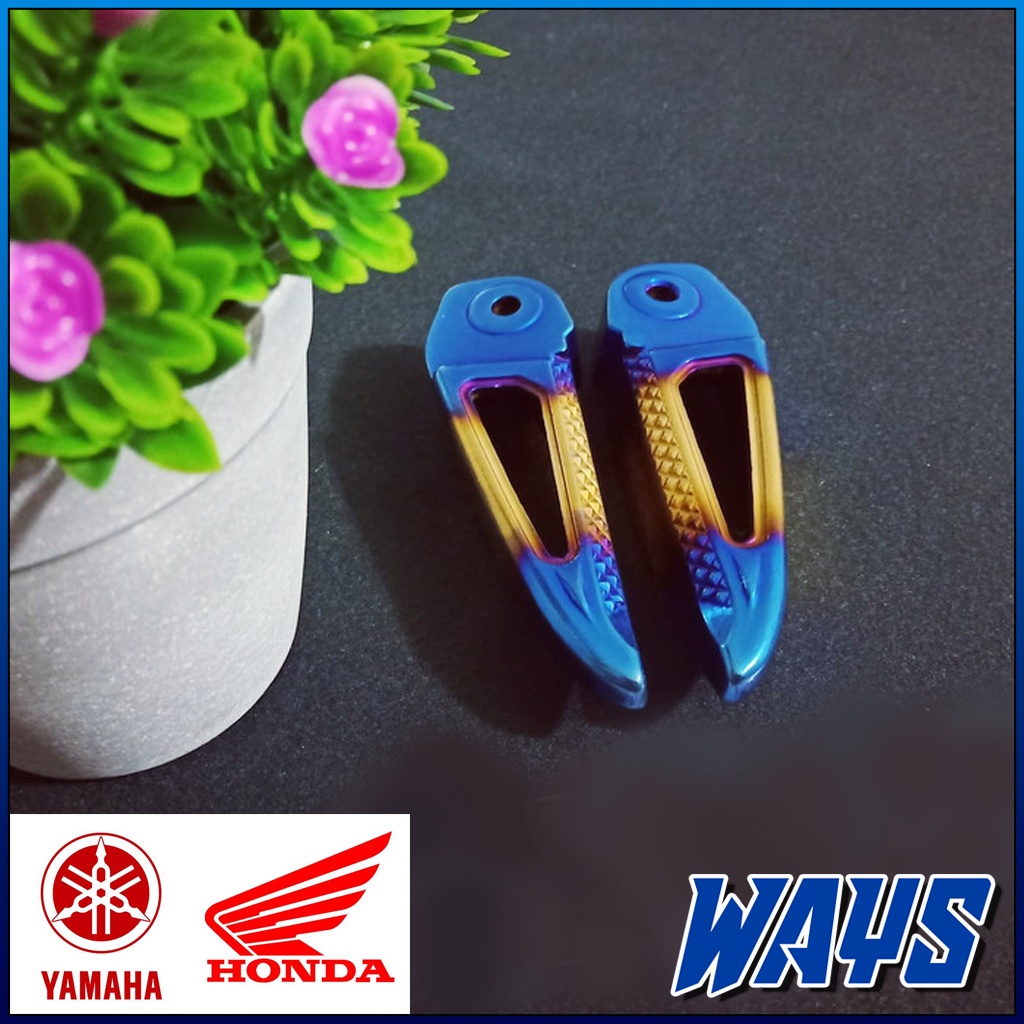 P037 | Footstep Step Belakang Twotone Variasi Motor Honda Beat Scoopy Vario Yamaha Mio Soul GT