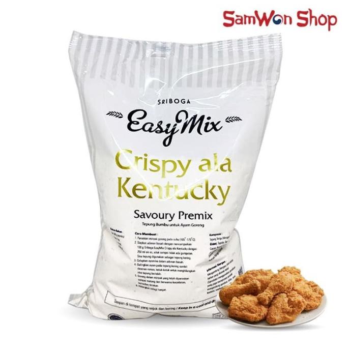 

SRIBOGA EASYMIX CRISPY ALA KENTUCKY 1 KG - TEPUNG AYAM GORENG