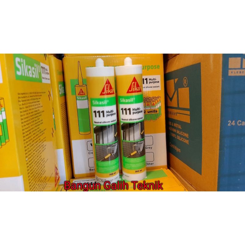 

Sikasil 111 Silicone Sealant Clear