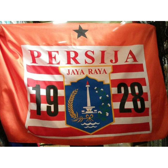 Bendera Sepak Bola Jakarta Persija Ukuran Besar