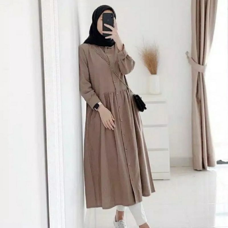 TUNIK NEDA DZUVIA | TUNIK KANCING REMAJA