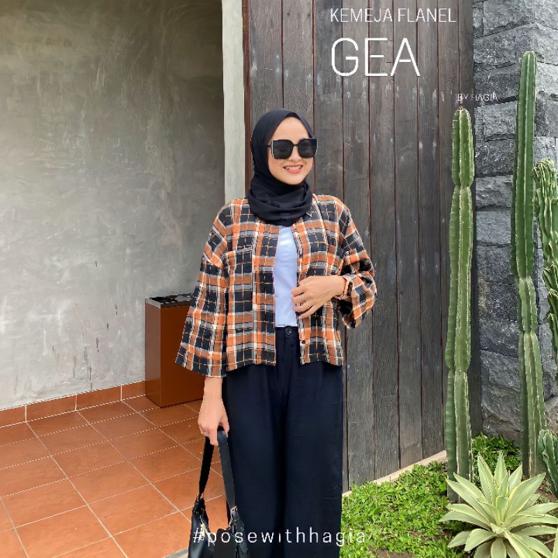 Gea Kemeja Flanel by hagia