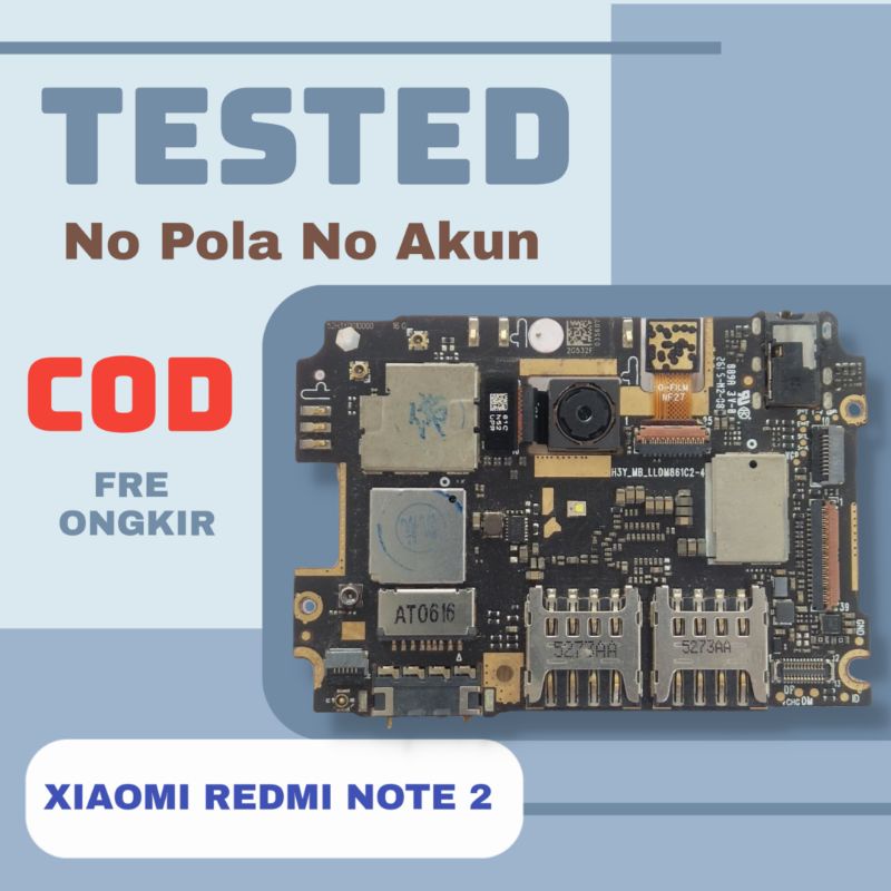 Tested Mesin Xiaomi Redmi Note 2 Normal
