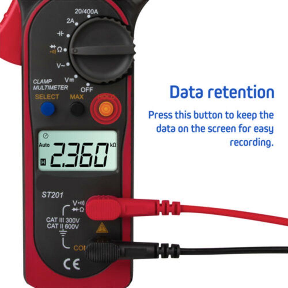 Solighter Digital Multimeter Tester Multifungsi Voltmeter AC DC Auto Range