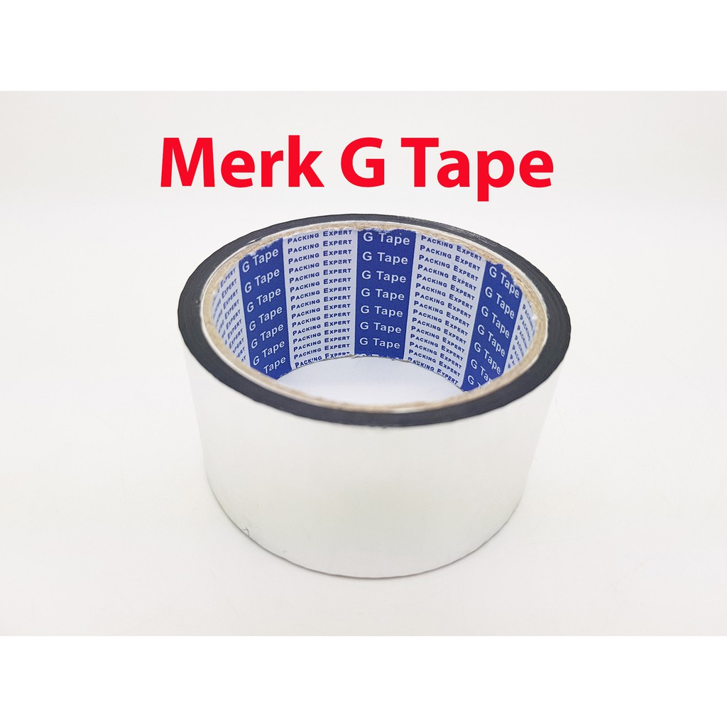 Isolasi / Lakban / tape Metalizing ukuran 2&quot; merk G-Tape