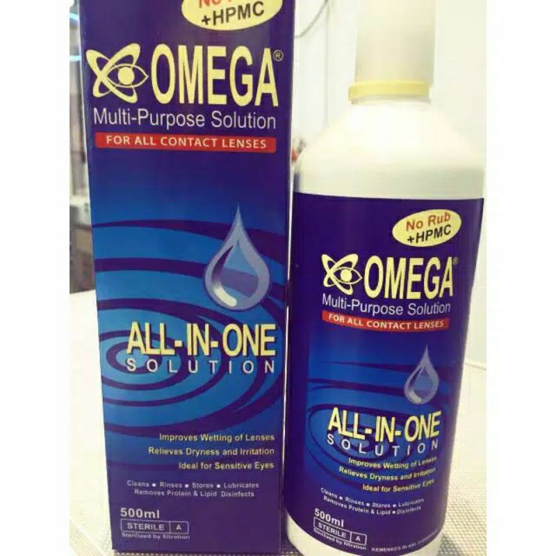 Cairan Softlens Omega Solution