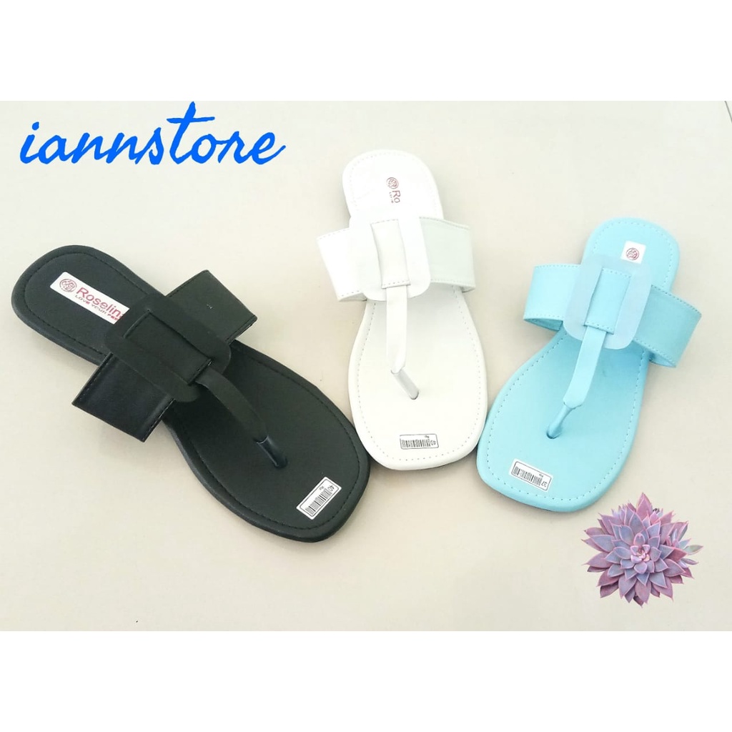 Sandal Teplek Wanita Model Jepit Roselina