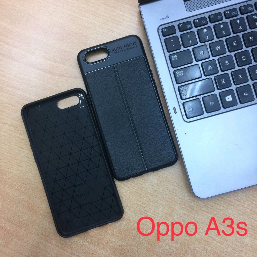 Case Oppo a3s 2018 Autofocus Silikon Casing Softcase Oppo A3 S - Hitam