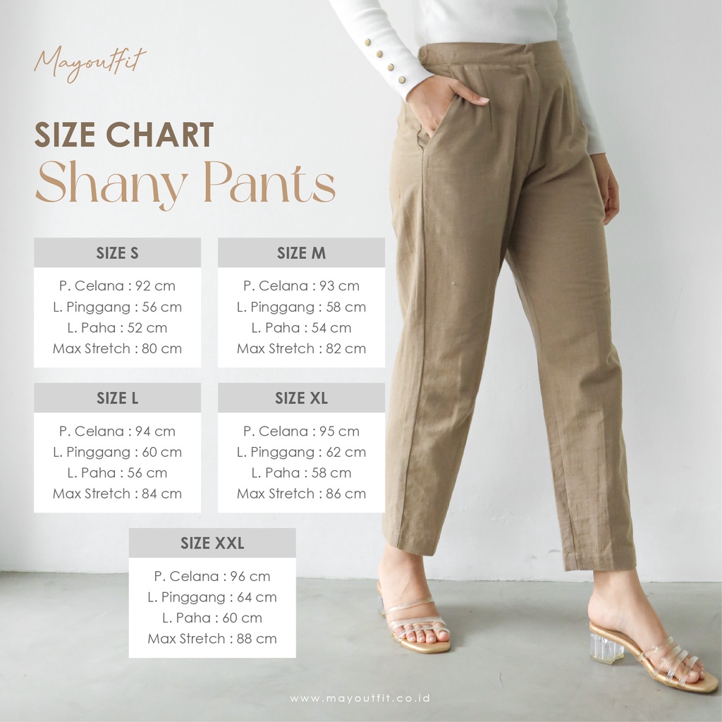 Mayoutfit Shany Pants / Celana Kulot Linen S-XXL (Part 1)-8