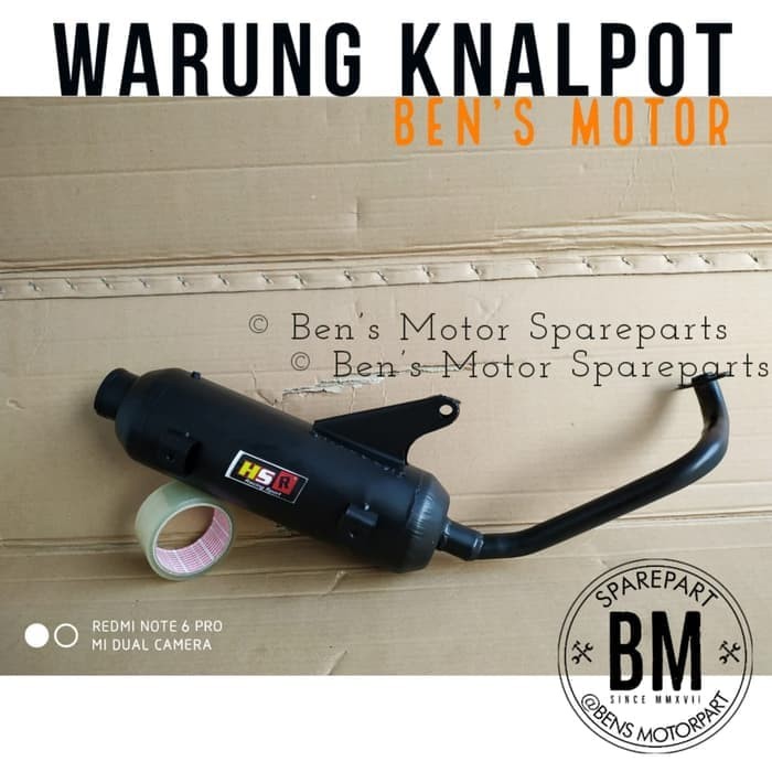 PROMO Knalpot Racing Bobokan Honda Scoopy / Scoopy Fi / Scoopy Karbu