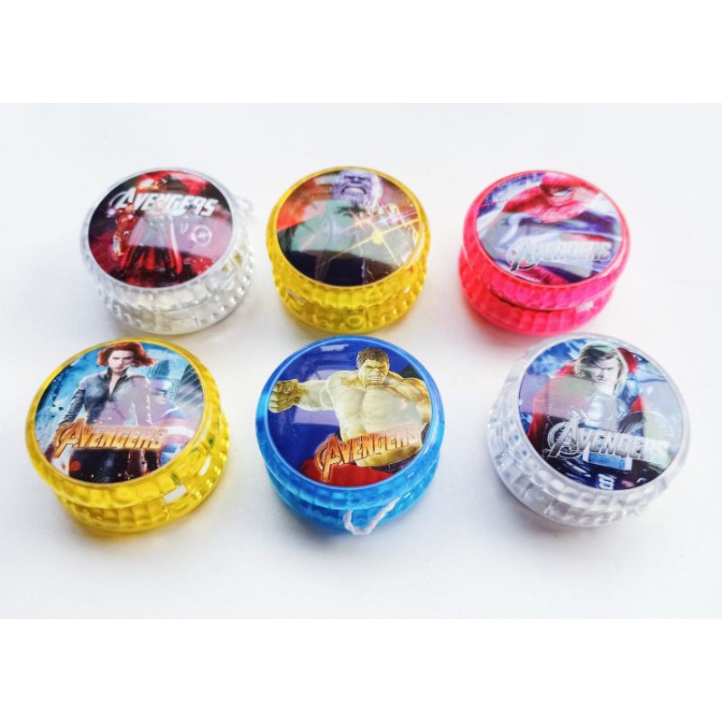 Yoyo Nyala Avengers Bahan Tebal