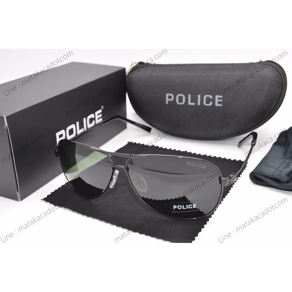 Kacamata Sunglass Police 1221 Hitam
