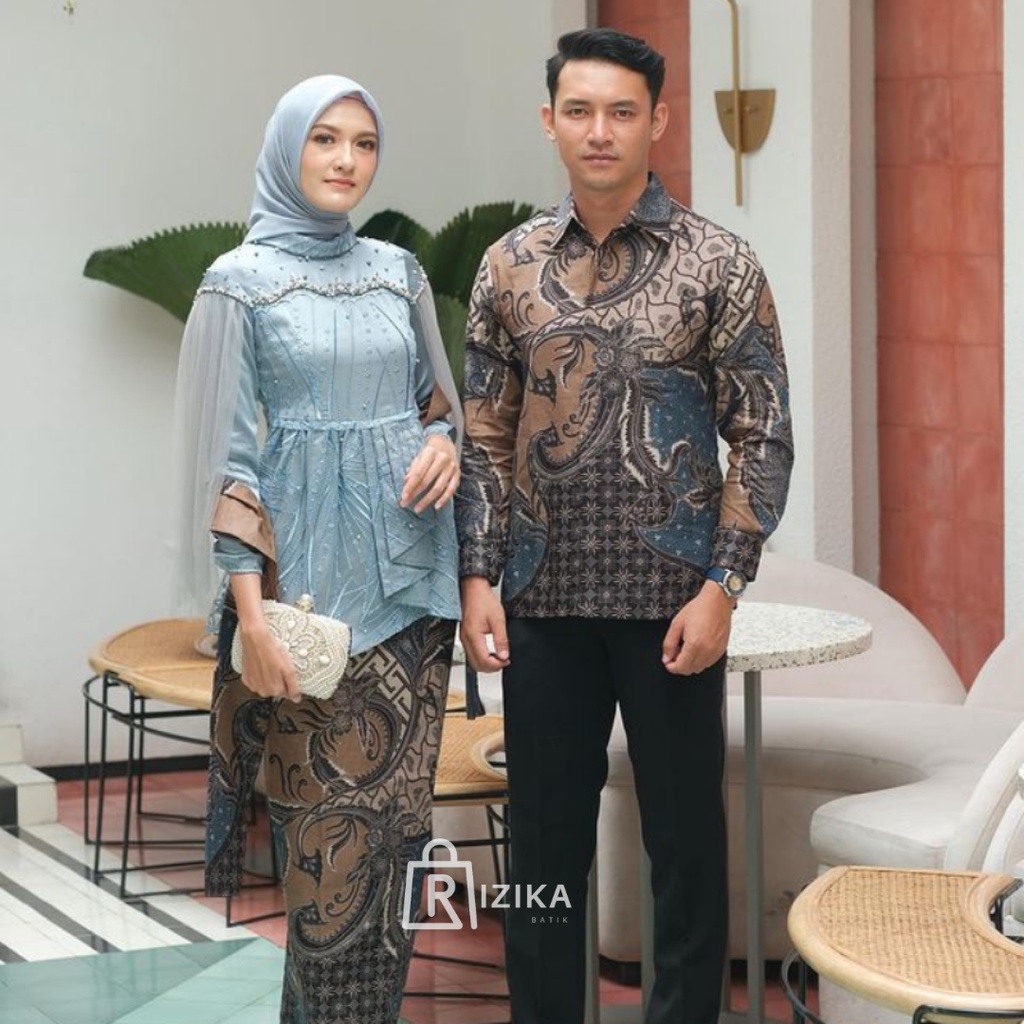 Kebaya Couple Modern Kebaya Batik Wisuda Lamaran Baju Tunangan  Brukat Terbaru Baju Couple Pasangan Kondangan Terbaru 2022