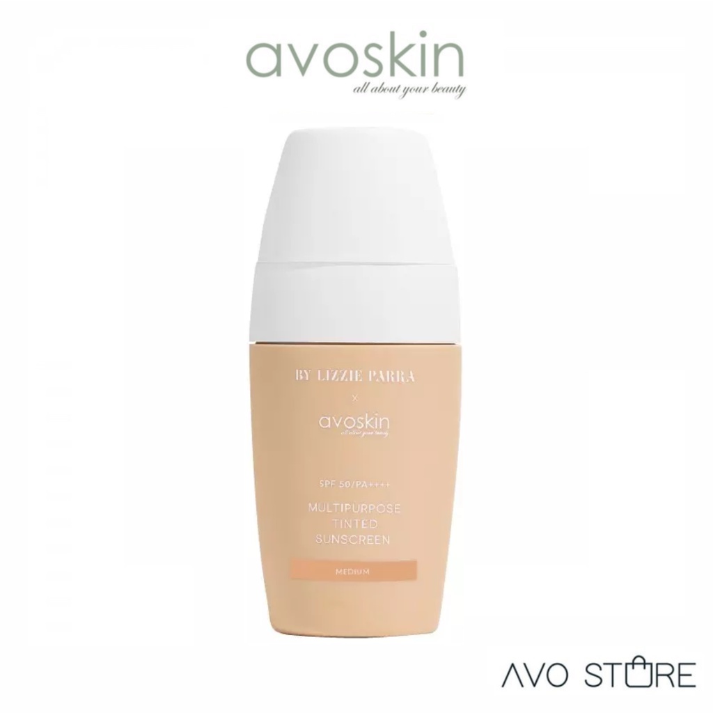 WAREHOUSE SALE BLP X Avoskin Multipurpose Tinted Sunscreen 30 gr Medium