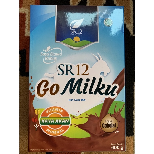 

ORIGINAL!!(GARANSI UANG KEMBALI KALAU TIDAK ORIGINAL)Go Milku Cokelat 600gr