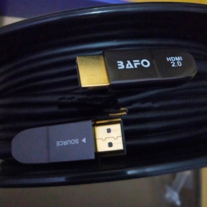 Bafo Kabel HDMI 75Meter V2.0 Fiber Optic 4K 3D ARC