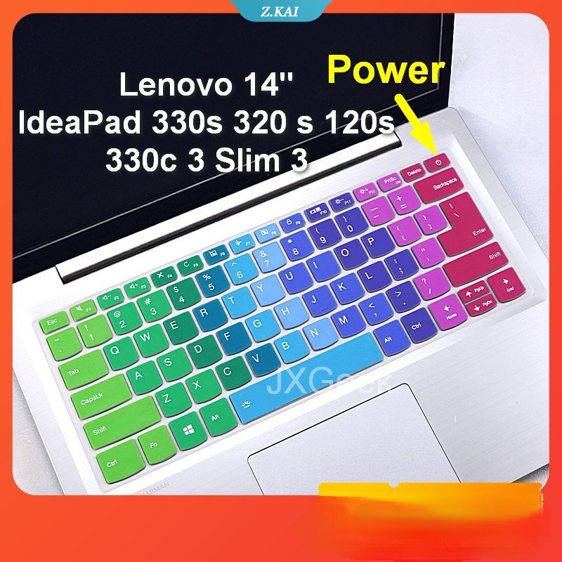 Skin Silikon Pelindung Keyboard Laptop 15.6 &quot;Anti Air Untuk Lenovo Ideapad 330s Ideapad 3 Ideapad S145 IdeaPad320 s 120s 330c Slim 3 5i (ZK)