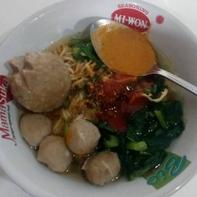 

Baso instan Mie baso