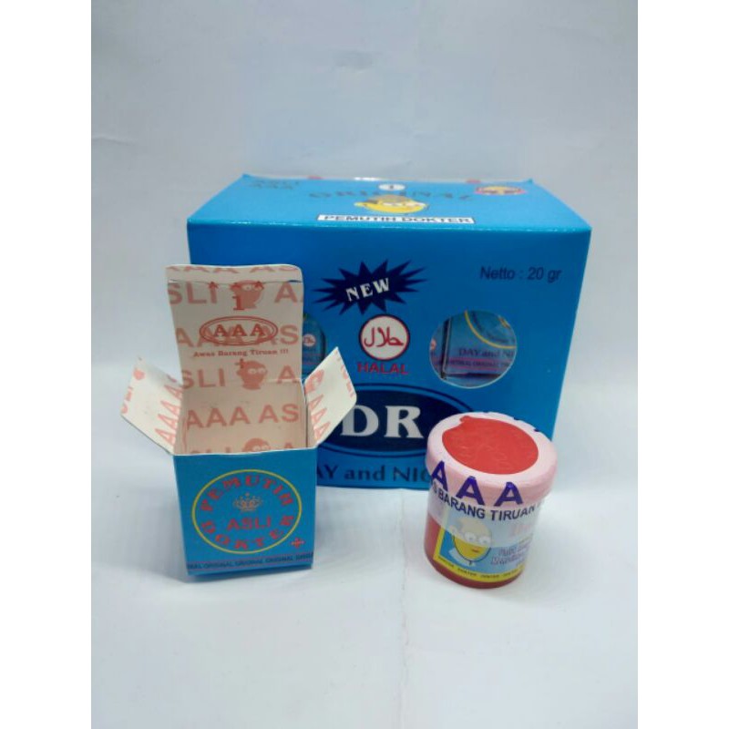 ( PER 12PC ) CREAM DOKTER BOTAK ORIGINAL/PEMUTIH DR NEW ORI ( PER LUSIN)