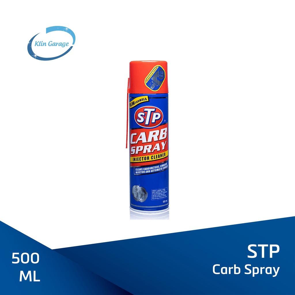 STP CARB SPRAY & INJECTOR CLEANER (KARBURATOR Cleaner) Pembersih Karburator Mobil Motor 500mL
