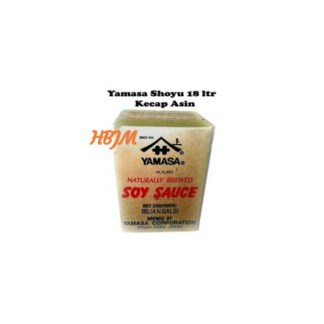 

Yamasa Shoyu 18 ltr - Kecap Asin