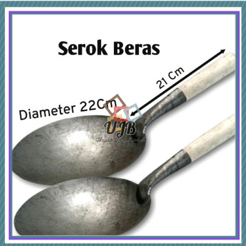 Ciduk Centong Besar Beras /CIDUK / CENTONG / SKOP / SEROK BERAS/WAJAN MIE GODOK/WAJAN  MIE GORENG/