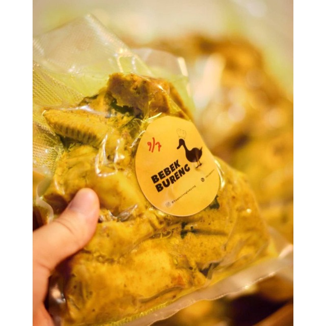 

PROMO!! BEBEK UNGKEP 1 KG BURENG BUMBU IRENG SIAP GORENG