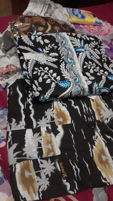 Couple Batik Keluarga Dewasa & Anak Motif Sogan Salju - Nivana Batik