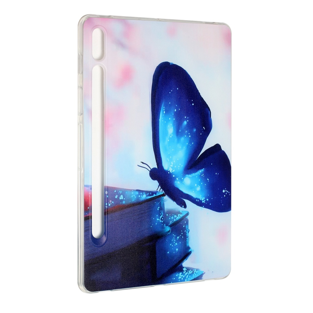 For Samsung Galaxy Tab S7 FE S8 Plus S8+ S7+ 12.4&quot; SM-X800 SM-X806 SM-T730 SM-T733 SM-T736B SM-T970 SM-T976B Fashion Tablet Protection Cover Painted Pattern Soft TPU Case