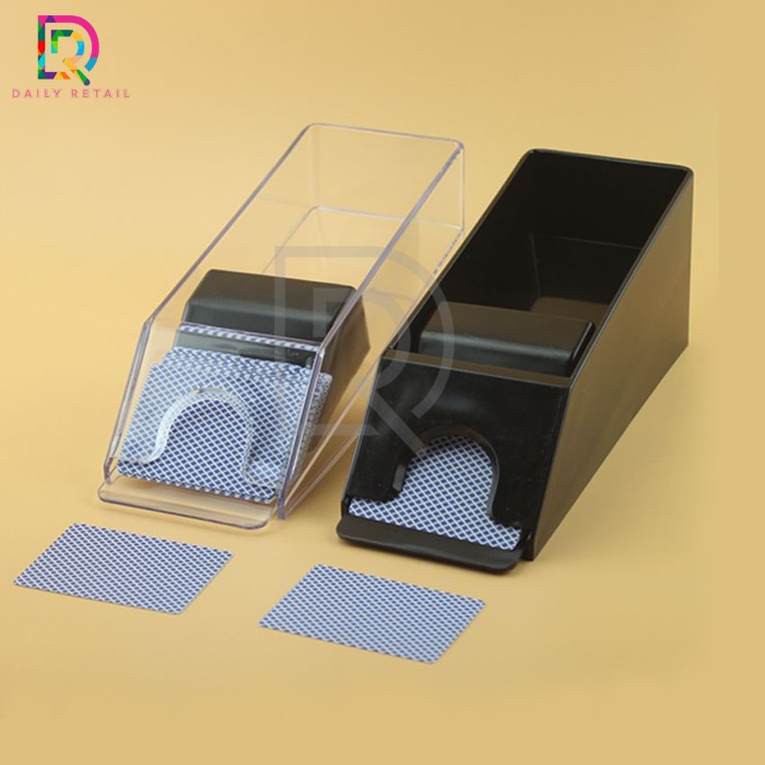 Dealer manual Card Shoe Poker Blackjack Baccarat Acrylic 4 Deck