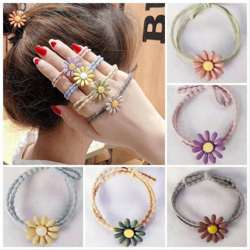 Ikat Rambut Korea Bunga Import / Ikat Rambut Daisy