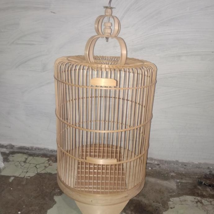 kandang burung anis bambu ---Murah---