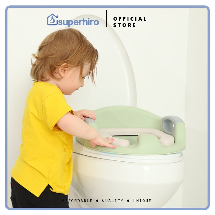 Baby Toilet Training Anak Kids Dudukan Potty Seat Premium Handle