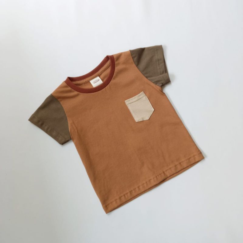 TUKUBUU x MINIMUU - Canna Family Set / Kaos Busui Colorblock / Kaos Anak Colorblock