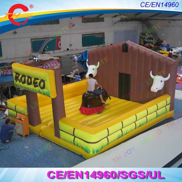 mechanical bull pool toy