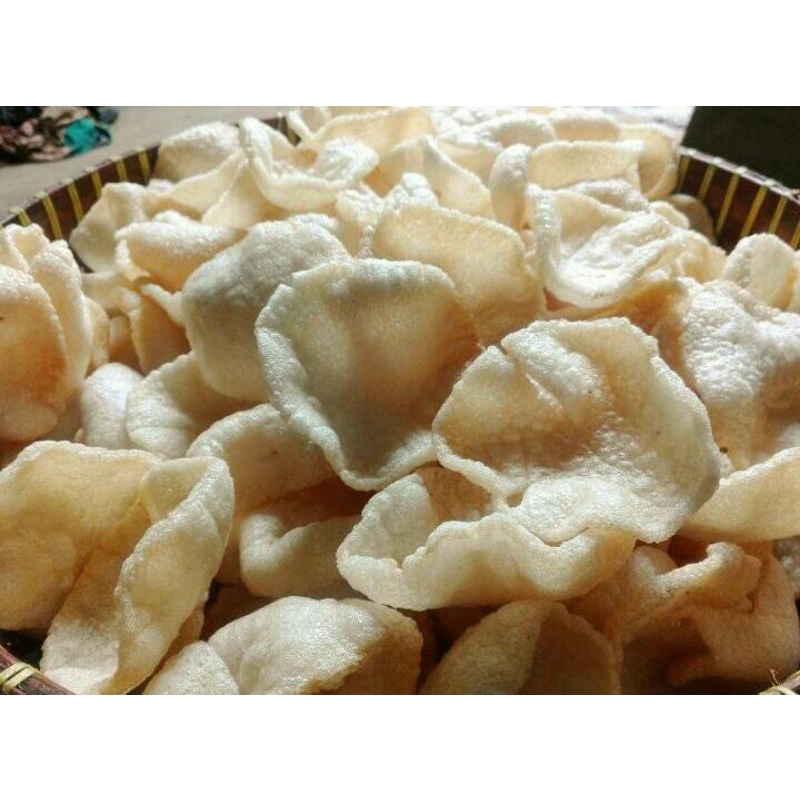 

KERUPUK BAWANG ASLI MENTEH 1 KILO