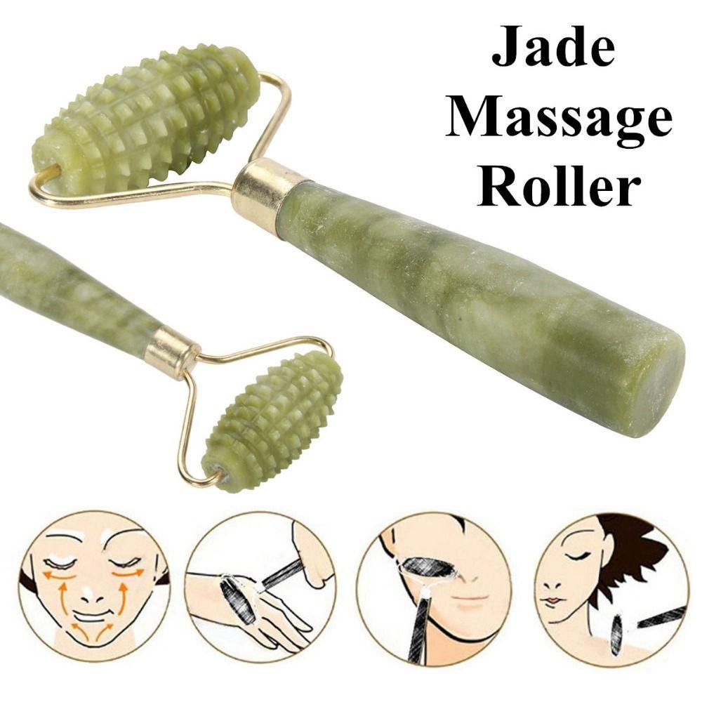 Needway   Roller Massager Double Head Relaksasi Facial Lift Alat Kecantikan Anti Kerut