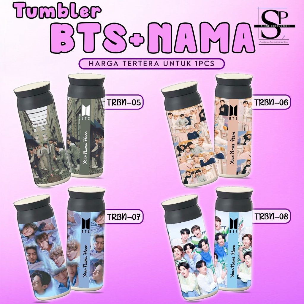 Tumbler Travel BTS Botol Minum BTS