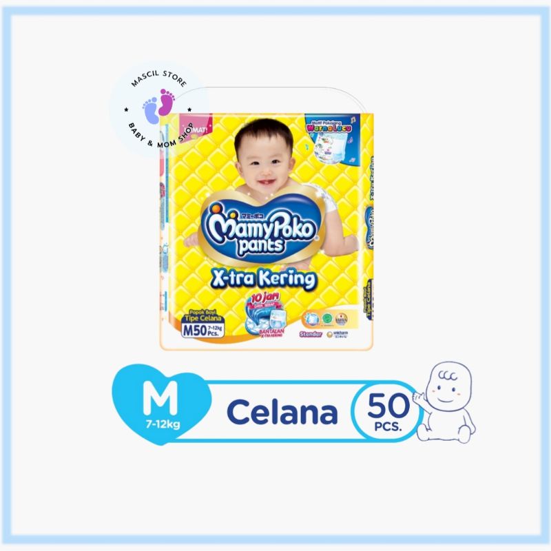 Mamypoko Pants Xtra Kering Size Jumbo M50