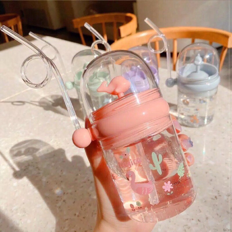 Botol Air Minum Anak Motif Animal Childrens Pot 260ml Shopee Indonesia