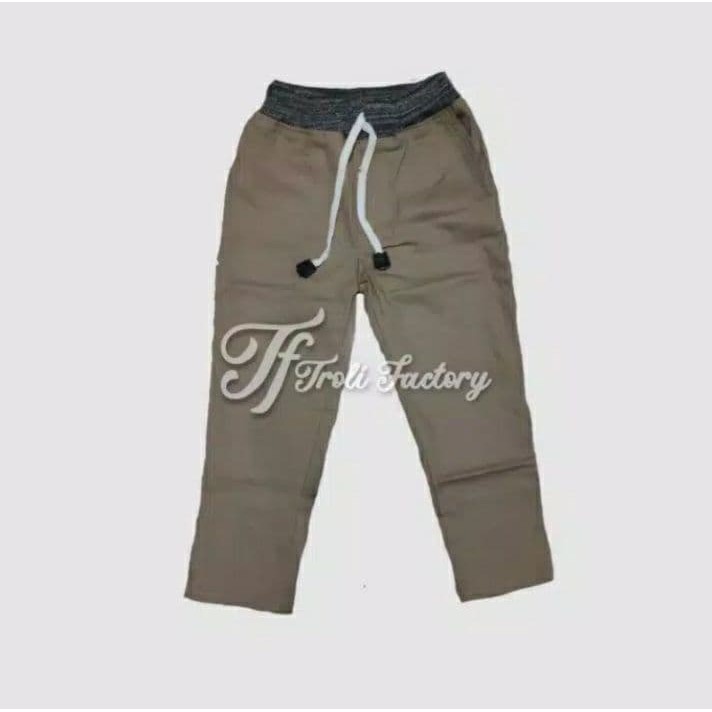 [BISACOD] Celana Panjang Anak umur 6 7 8 9 10 tahun bahan katun twill Combats