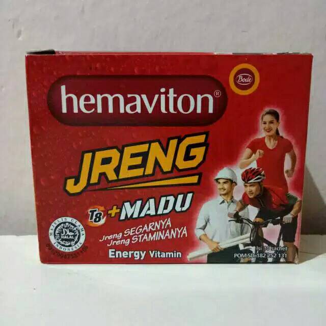 

HEMAVITON JRENG isi 10 sachet