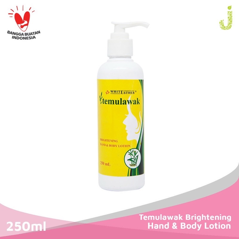 GROSIR WHITESTHER TEMULAWAK BRIGHTENING HAND &amp; BODY LOTION 250ML PRODUK ORIGINAL